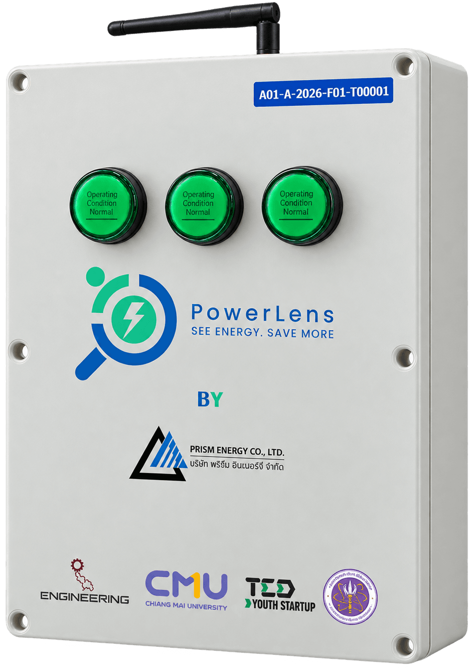 PowerLens energy monitoring hardware
